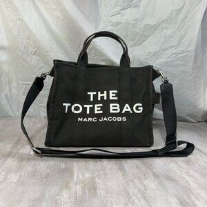 Marc Jacobs The Jacquard Medium  "The Tote Bag" w/ COA -  Black